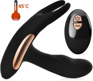 Wibrator analny ogrzewanie do 45stc masaż prostaty i jąder 76480788