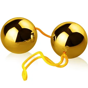 Wibrujące złote kulki "basic love balls" dsr 0516422